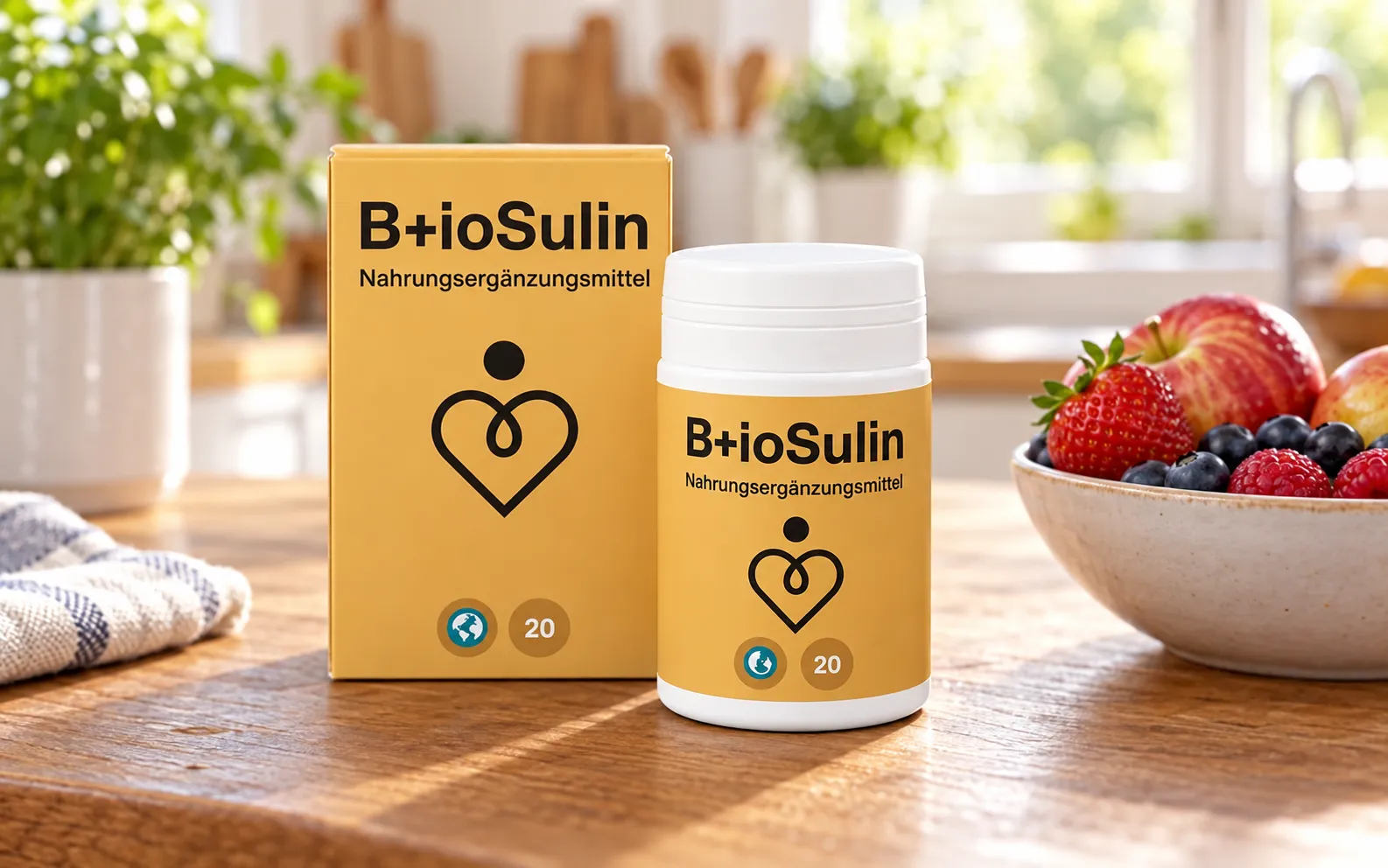 B+ioSulin — Verpackung im Alltag