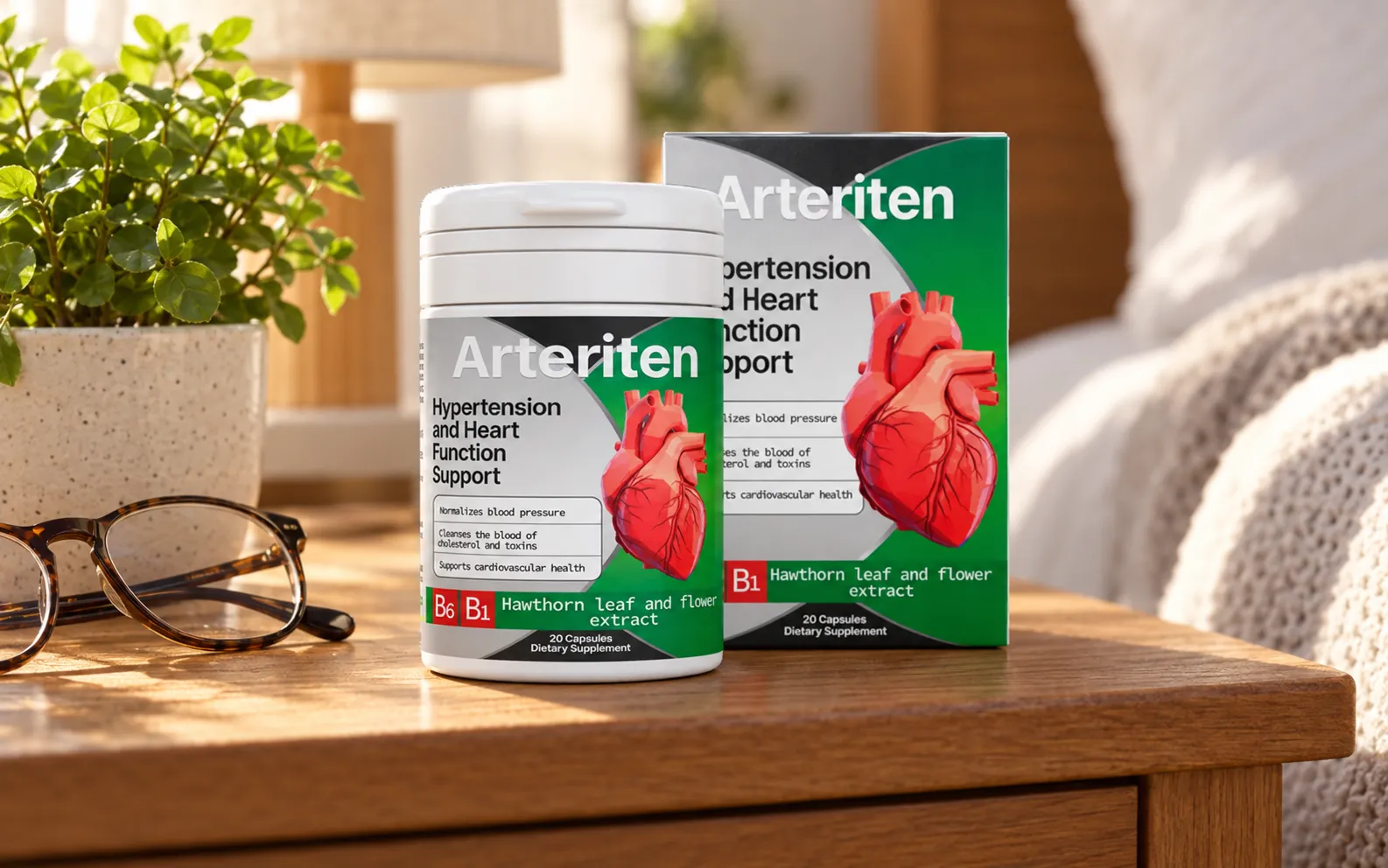 Arteriten — Verpackung im Alltag