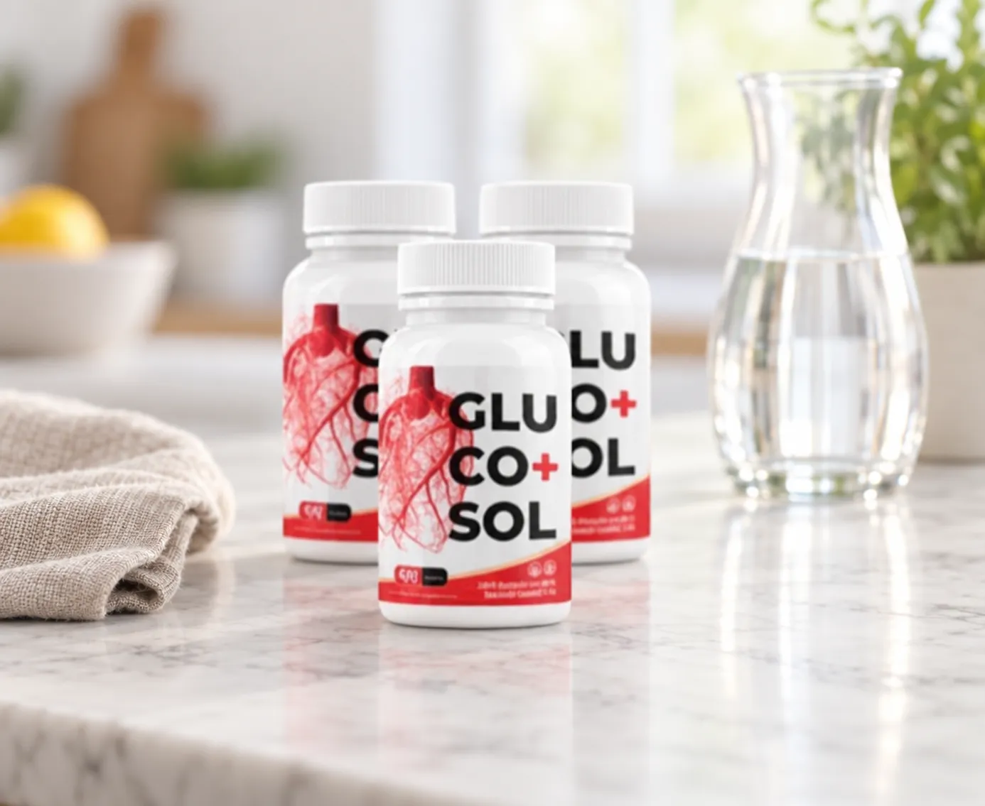 Glucosol — Verpackung im Alltag
