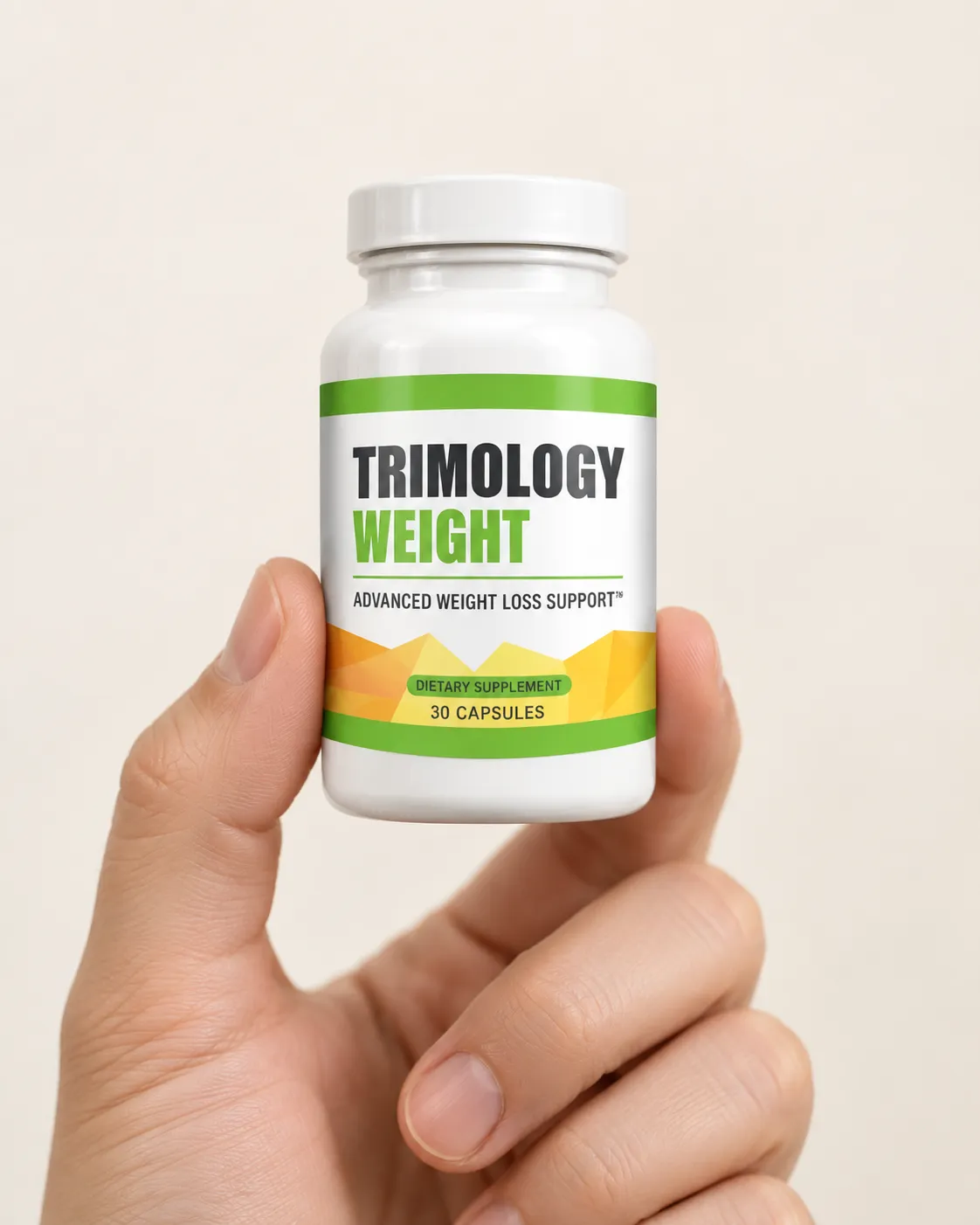 Trimology — Verpackung in der Hand