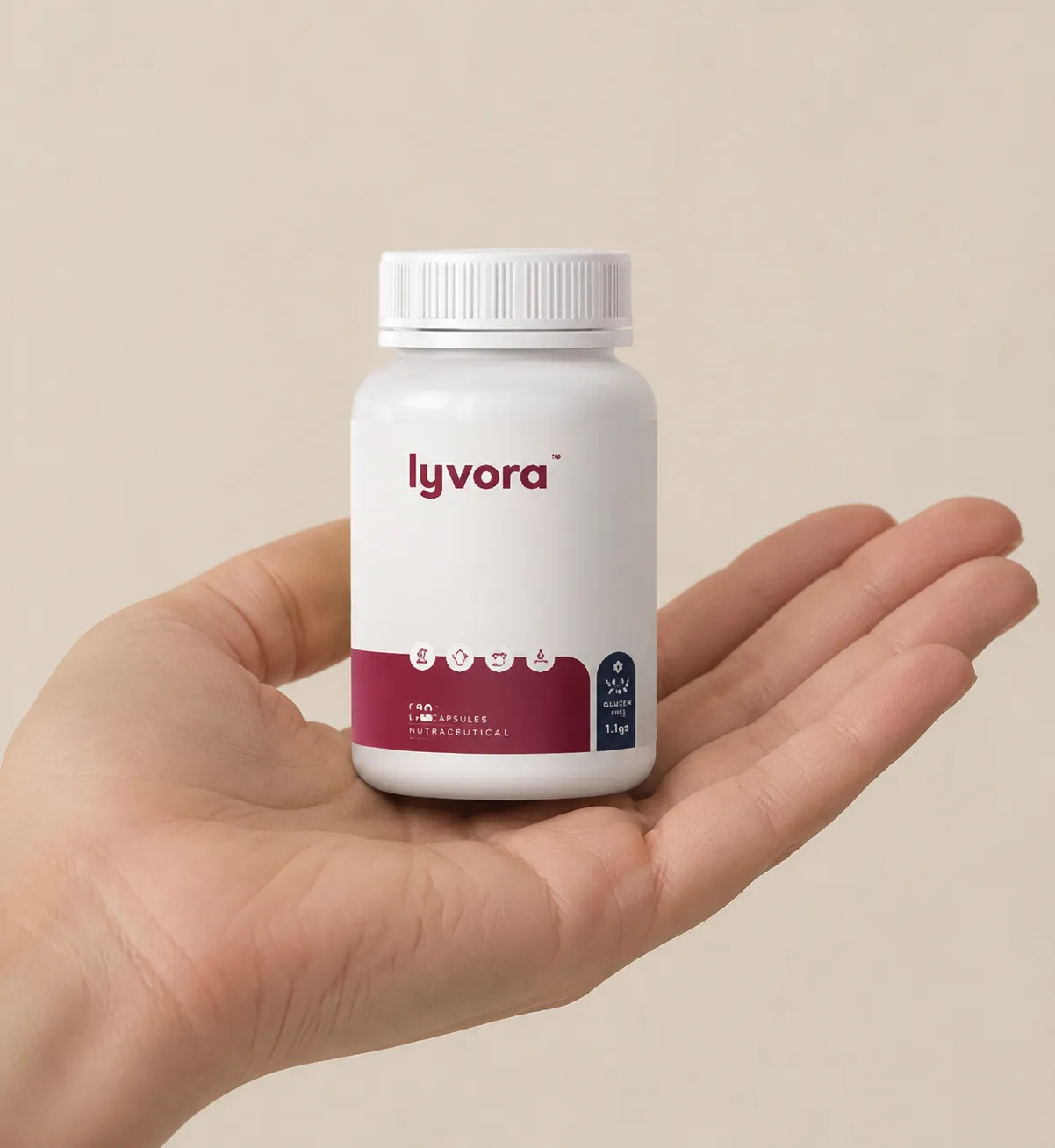 Lyvora HCTC — Verpackung in der Hand