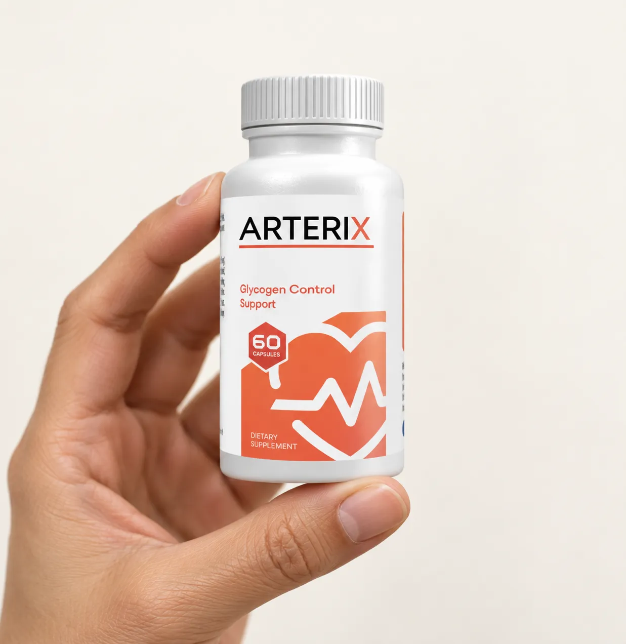 Arterix — Verpackung in der Hand