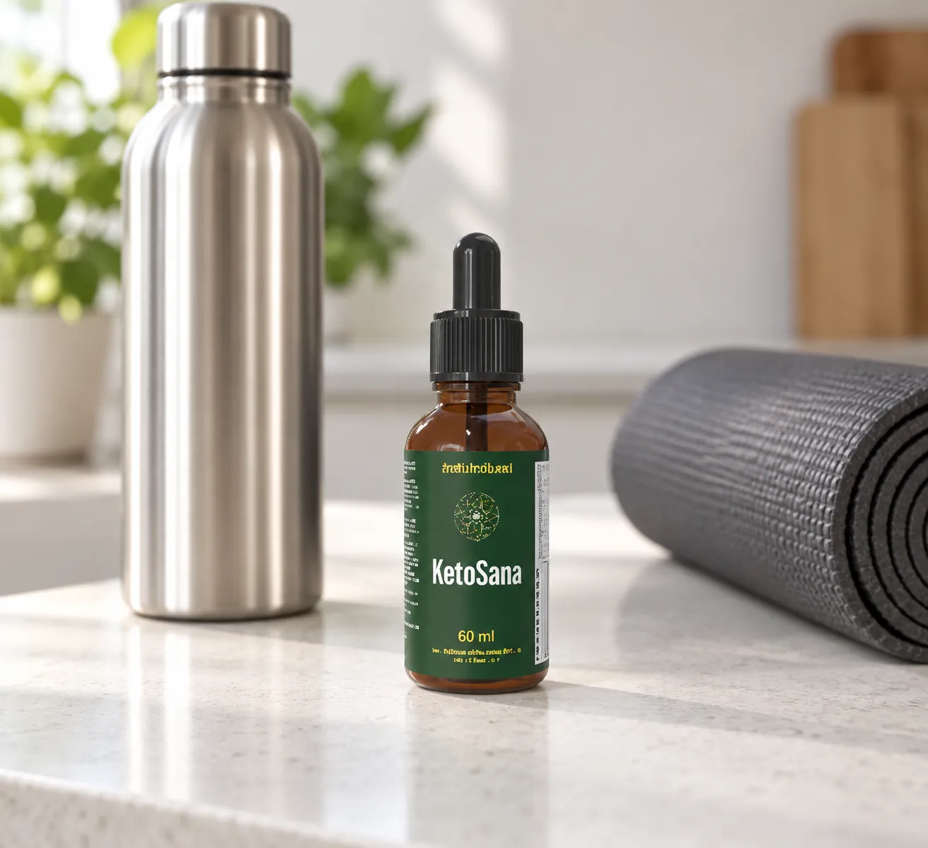 KetoSana — Verpackung im Alltag