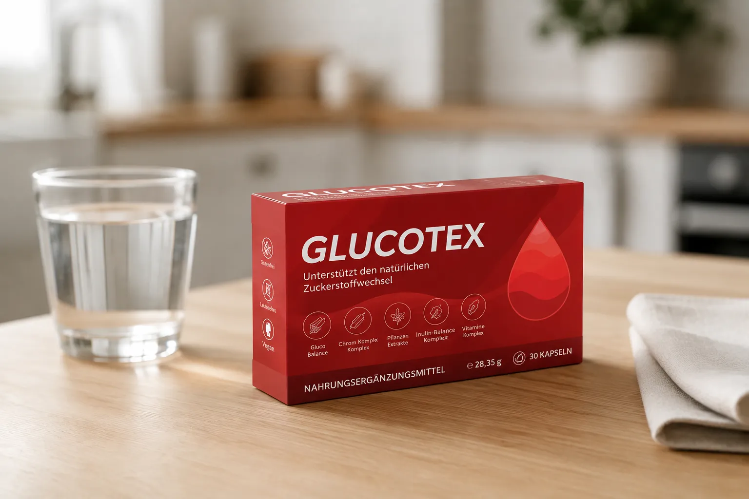 GLUCOTEX — Verpackung im Alltag