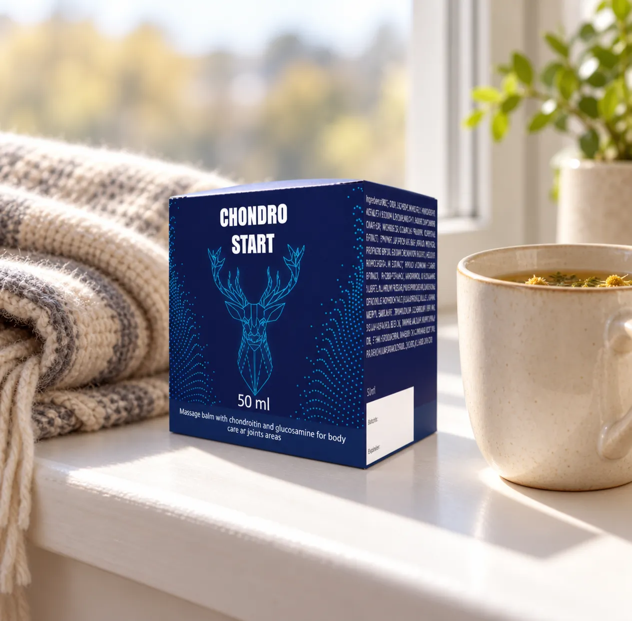 Chondrostart — Verpackung im Alltag