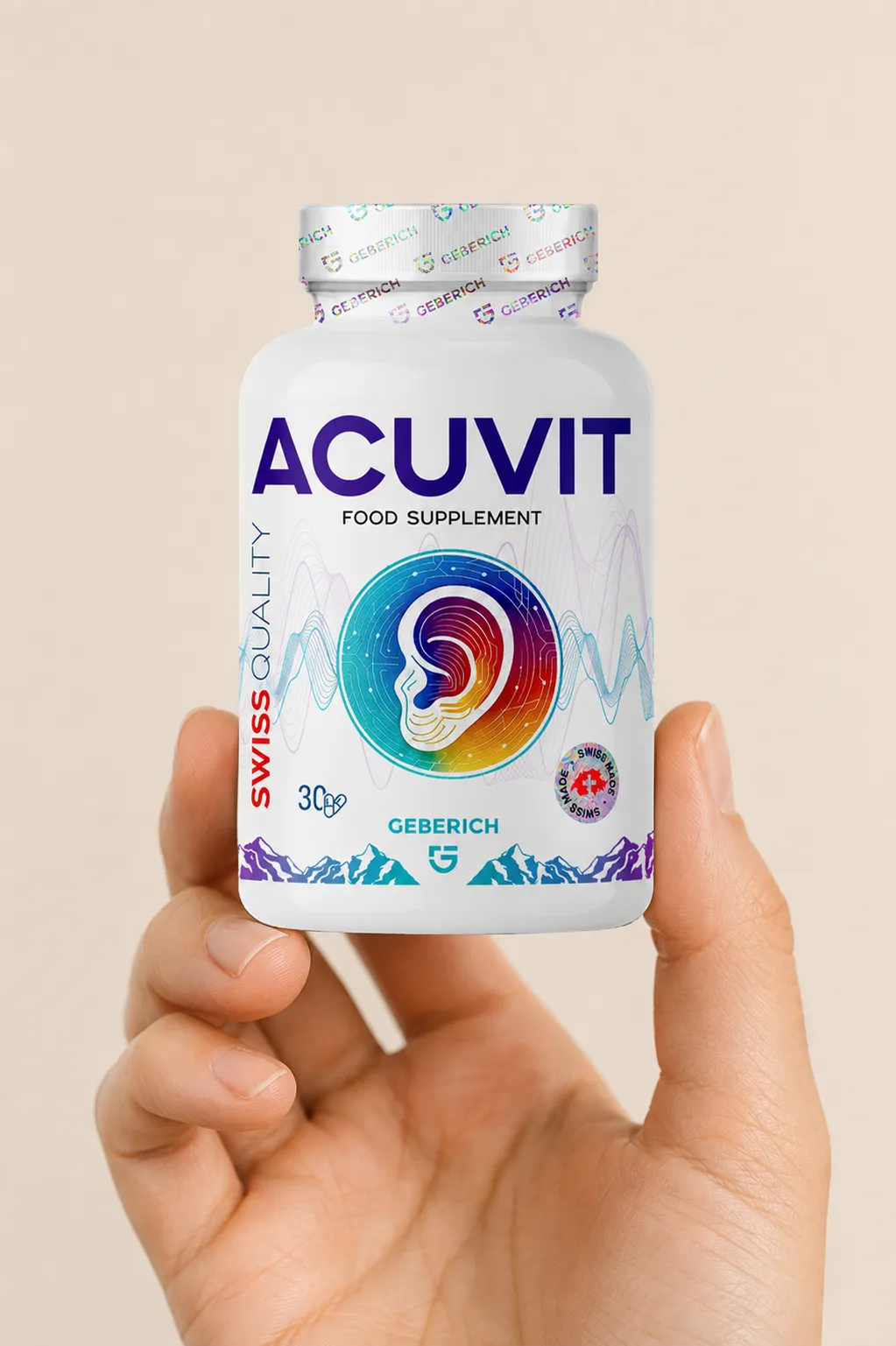 ACUVIT — Verpackung in der Hand