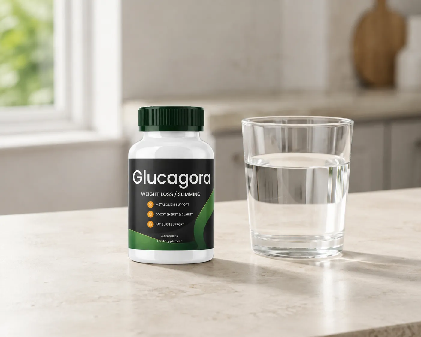 Glucagora — Verpackung im Alltag