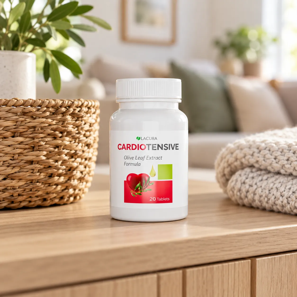 Cardiotensive — Verpackung im Alltag
