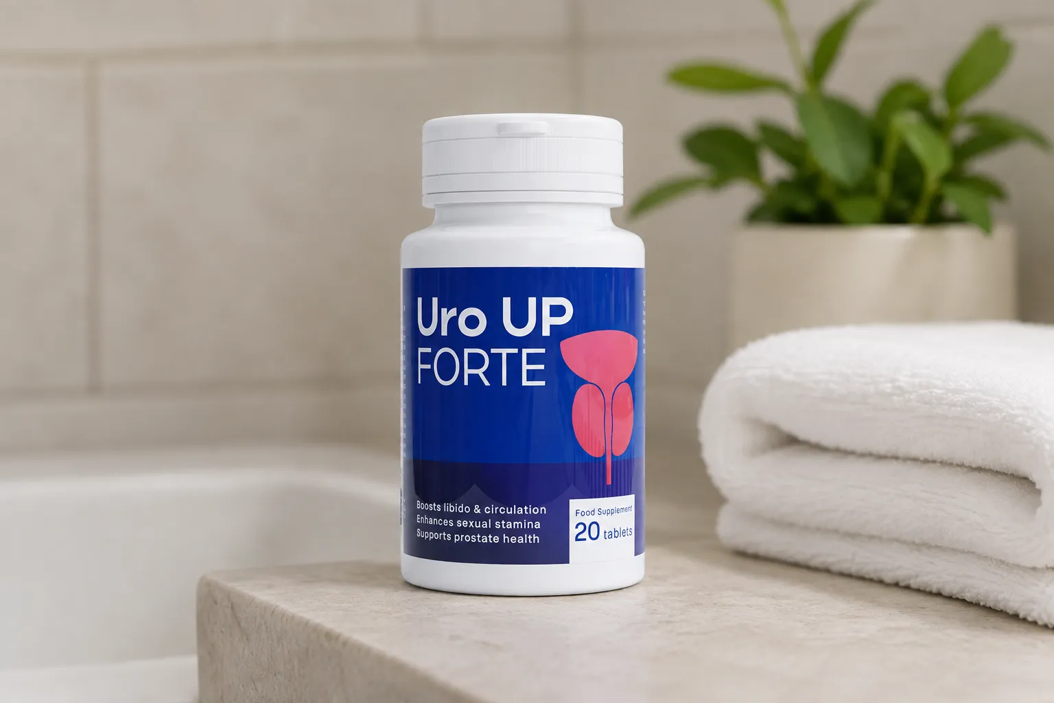 Uro UP Forte — Verpackung im Alltag