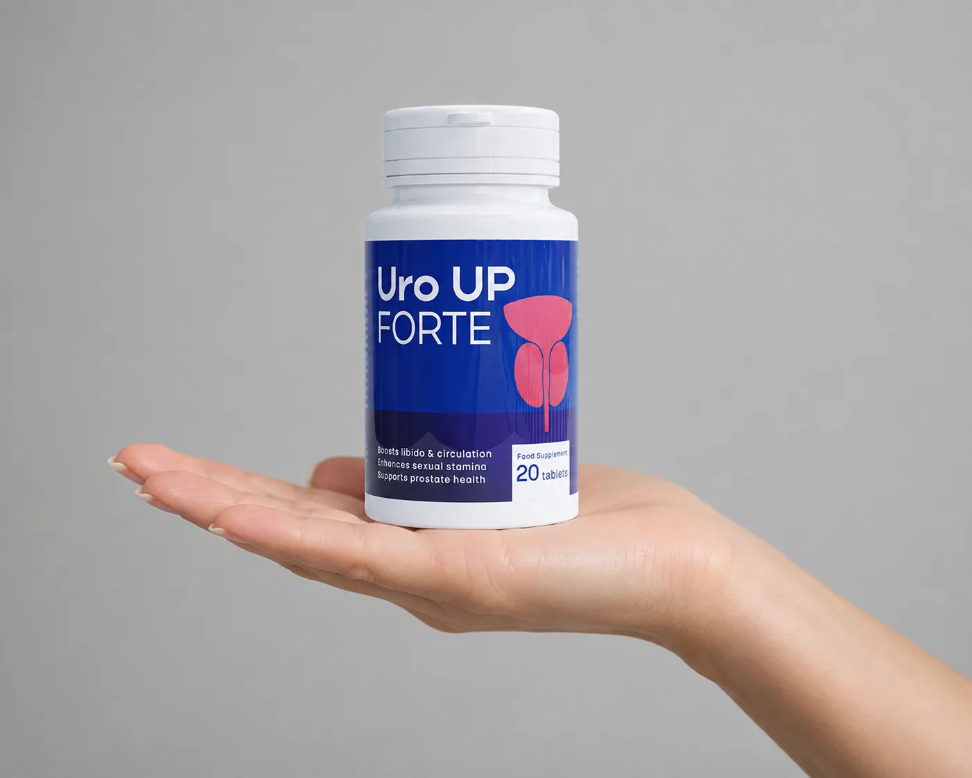Uro UP Forte — Verpackung in der Hand