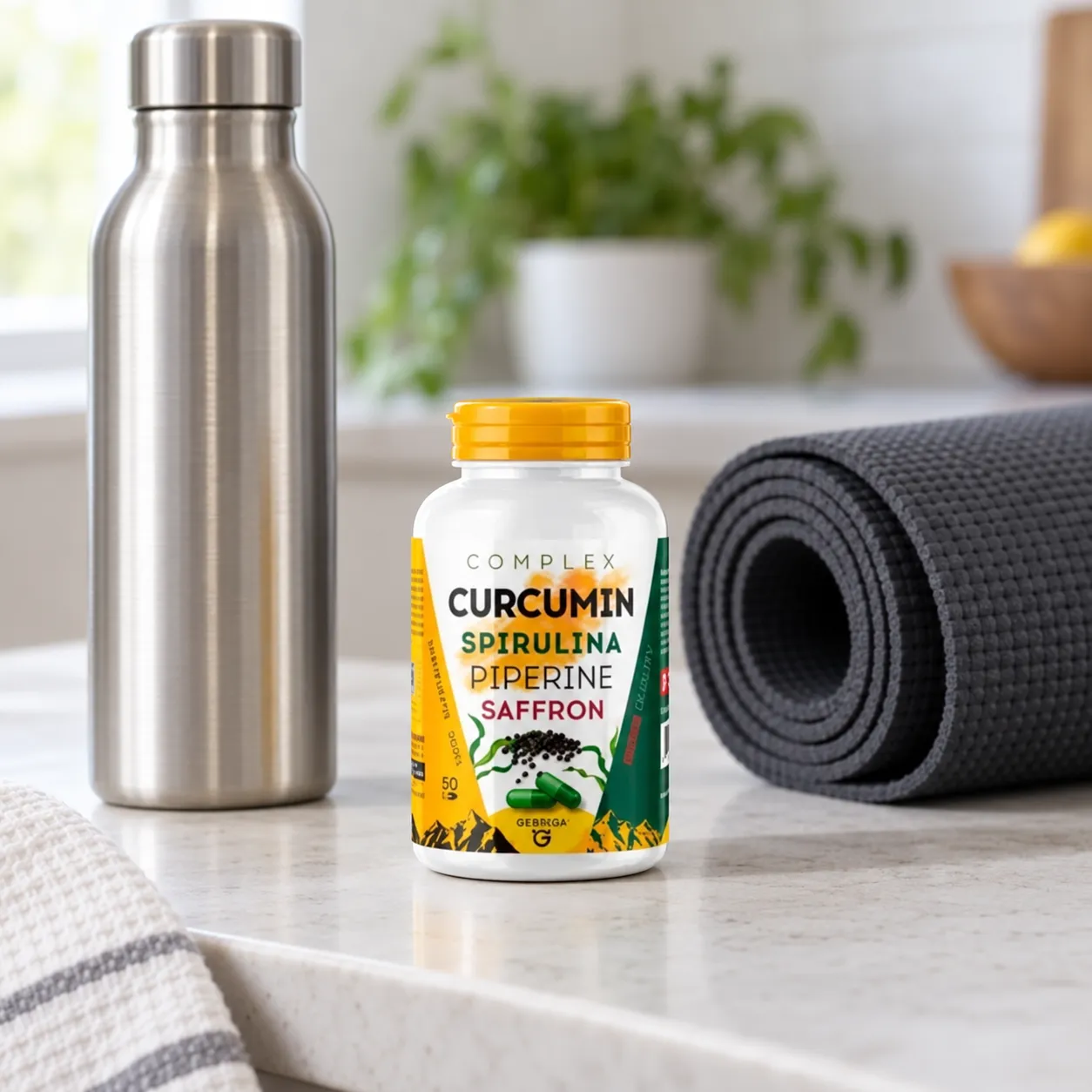 Curcuma Complex — Verpackung im Alltag
