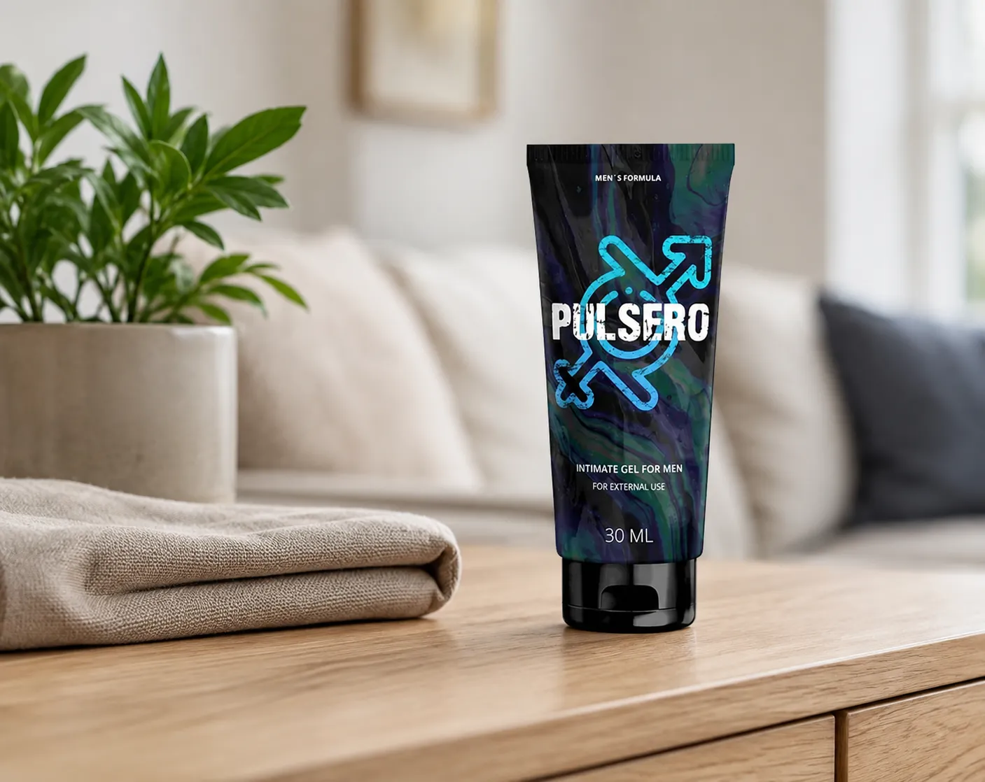 Pulsero gel — Verpackung im Alltag