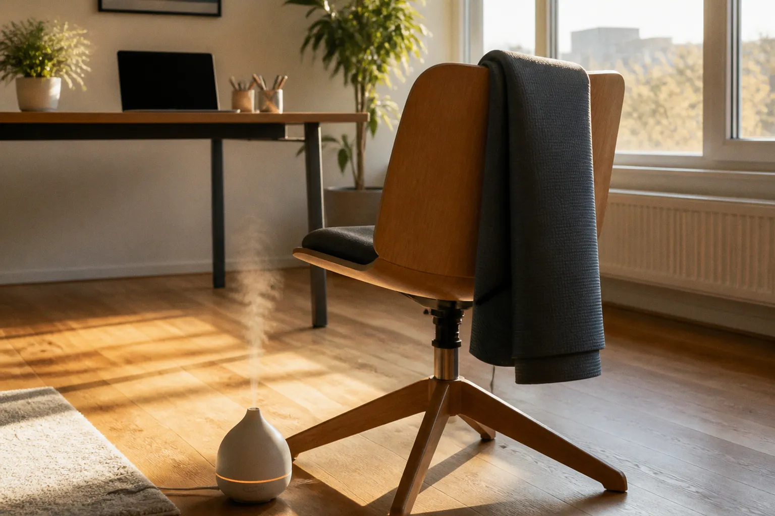 Yoga bei Nackenschmerzen im Büro: Drei Übungen für sofortige Entlastung