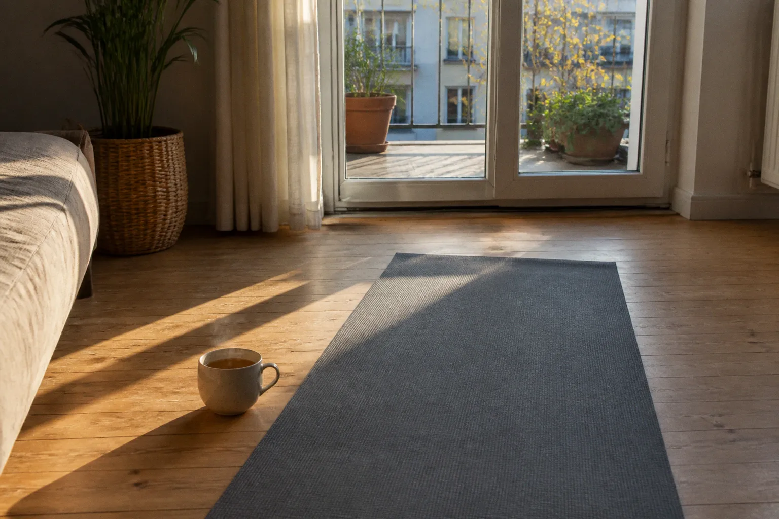 Yoga Morgenroutine: Ihr sanfter Weg zu mehr Energie