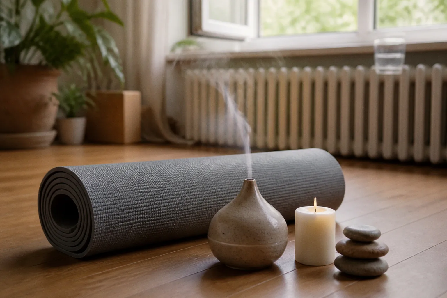 Yoga-Retreat zu Hause: Ihr Fahrplan in 5 Schritten