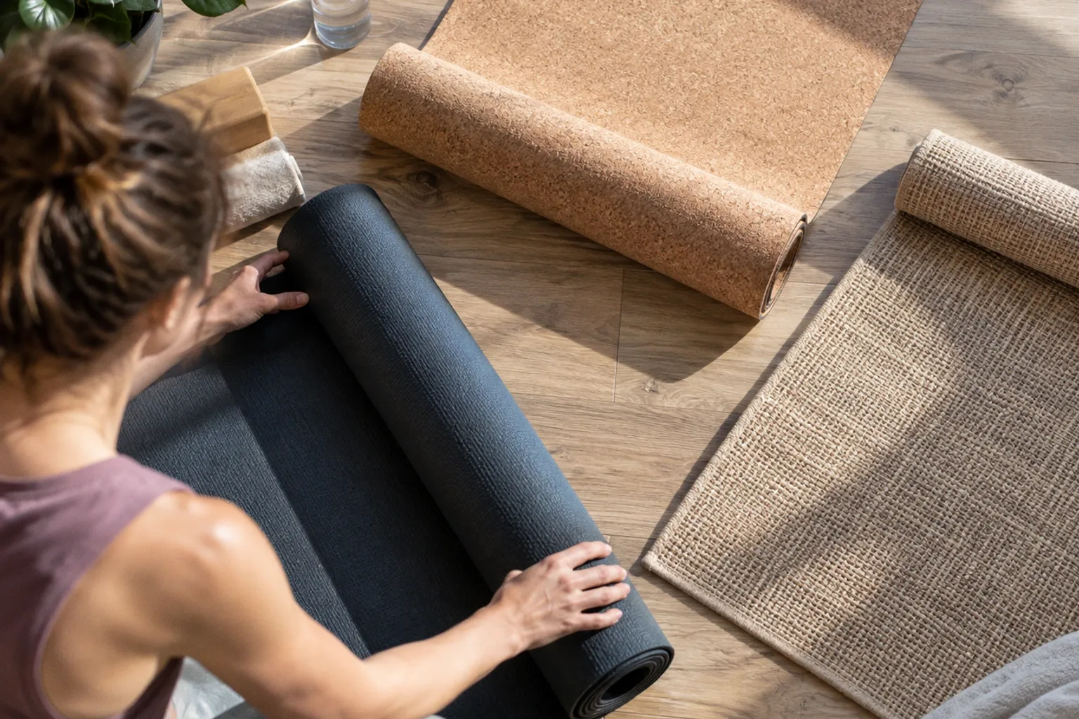 Yogamatte Material: Welcher Untergrund passt zu deiner Praxis?